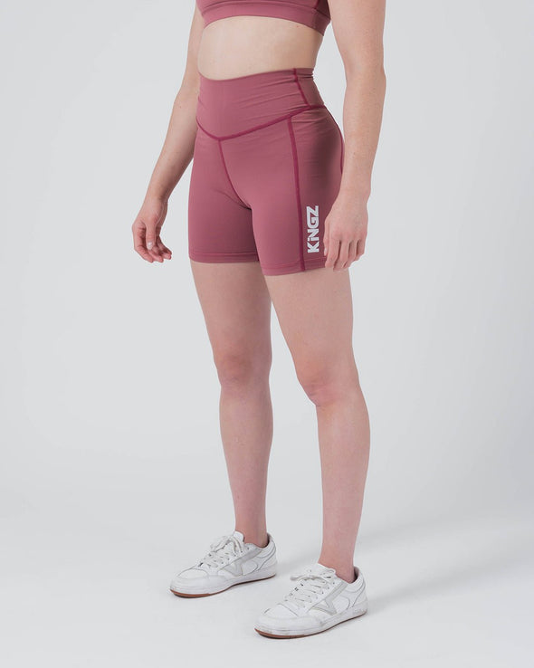 Short d'entraînement Kore pour femmes - Rouge