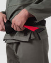 The ONE Jiu Jitsu Gi - Military Green - FREE White Belt