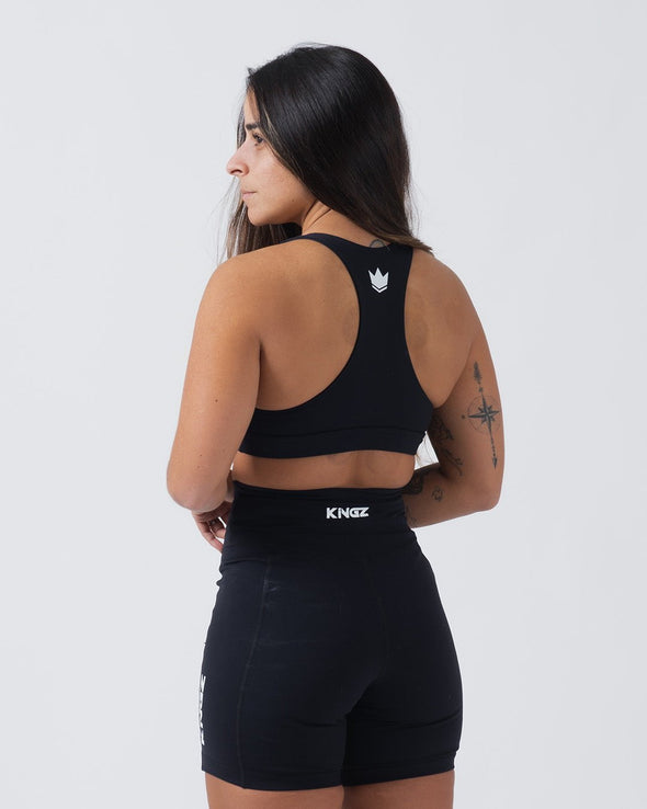 Soutien-gorge de sport Kore pour femmes - Noir