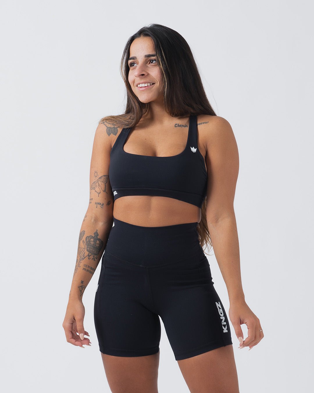 Soutien-gorge de sport Kore pour femmes - Noir