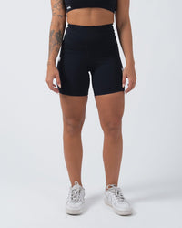 Kingz_Kore Women's Training Shorts_Black_Women_KZWS01_01
