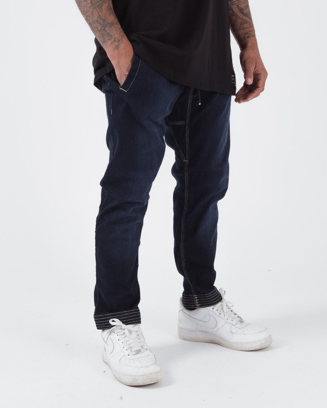 Pantalon Gi décontracté en jean