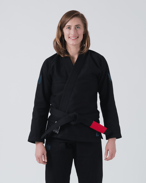 The ONE Women's Jiu Jitsu Gi - Smoke Blue Edition - Black