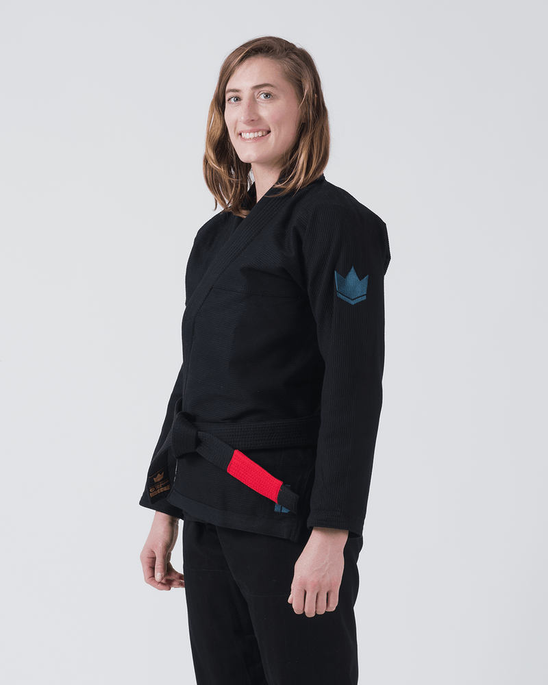 Limited Edition - The ONE Women's Jiu Jitsu Gi - Smoke Blue Edition - Black
