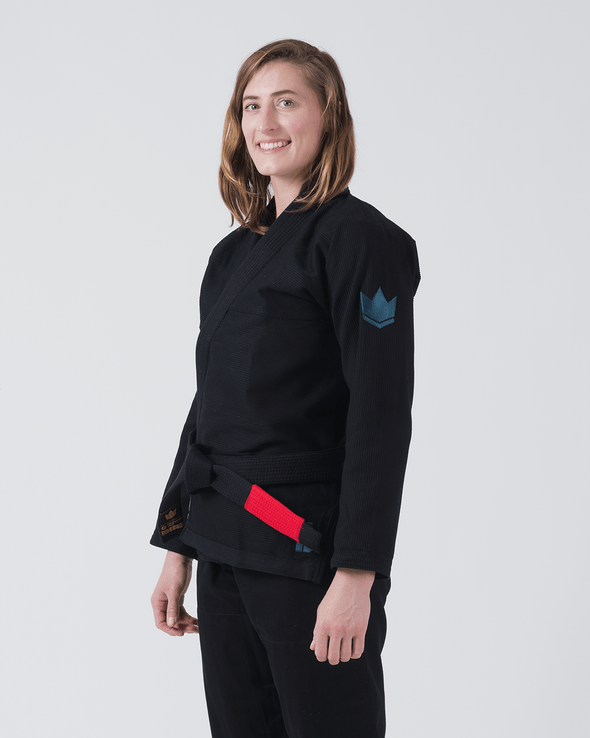 The ONE Women's Jiu Jitsu Gi - Smoke Blue Edition - Black