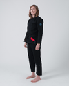 The ONE Women's Jiu Jitsu Gi - Smoke Blue Edition - Black