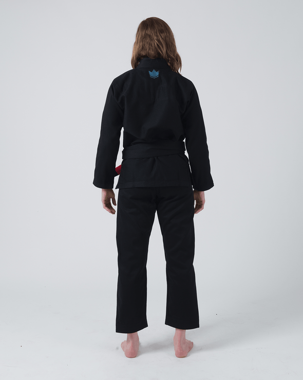 The ONE Women's Jiu Jitsu Gi - Smoke Blue Edition - Black