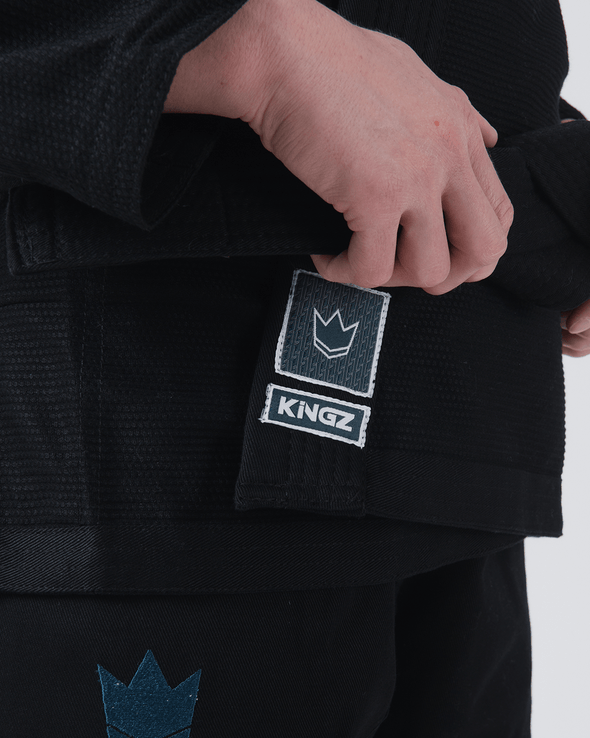 The ONE Women's Jiu Jitsu Gi - Smoke Blue Edition - Black