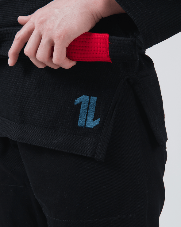 The ONE Women's Jiu Jitsu Gi - Smoke Blue Edition - Black