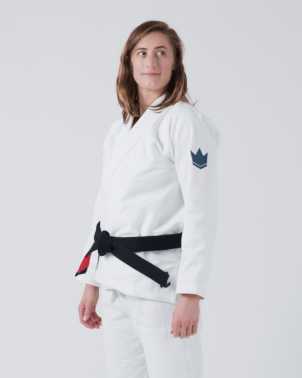 The ONE Jiu Jitsu Gi pour femmes - Édition Smoke Blue - Blanc