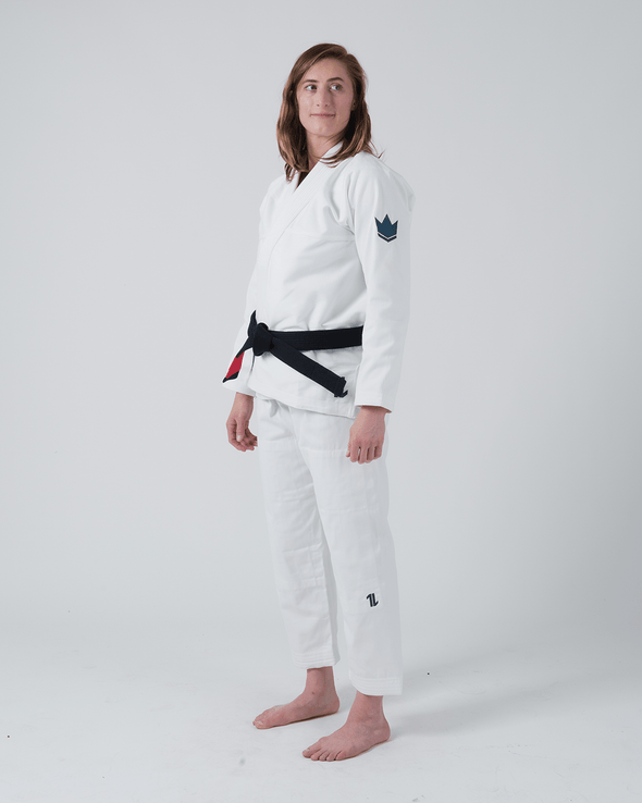 The ONE Jiu Jitsu Gi pour femmes - Édition Smoke Blue - Blanc