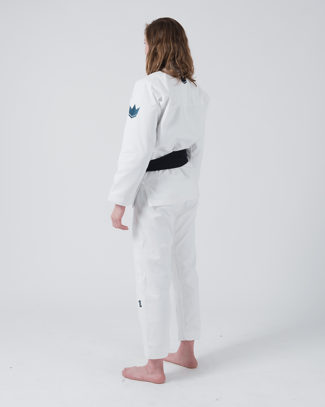 Limited Edition - The ONE Women's Jiu Jitsu Gi - Smoke Blue - White