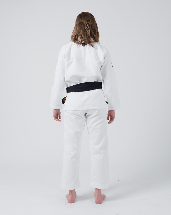 The ONE Jiu Jitsu Gi pour femmes - Édition Smoke Blue - Blanc