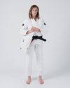 The ONE Women's Jiu Jitsu Gi - Smoke Blue Edition - White