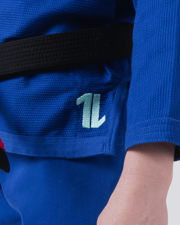 The ONE Women's Jiu Jitsu Gi - Sage Mint Edition - Blue