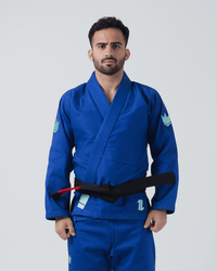 KingzKimonos.com-Limited Edition - The ONE Jiu Jitsu Gi - Sage Mint Edition - Blue
