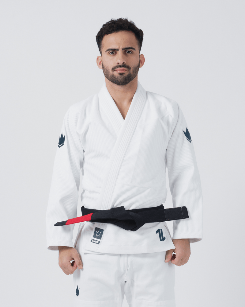 Édition limitée - Gi Jiu Jitsu The ONE - Édition bleu fumée - Blanc