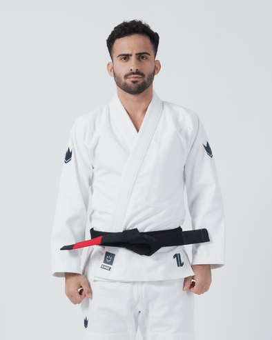 The ONE Jiu Jitsu Gi - Édition Smoke Blue - Blanc