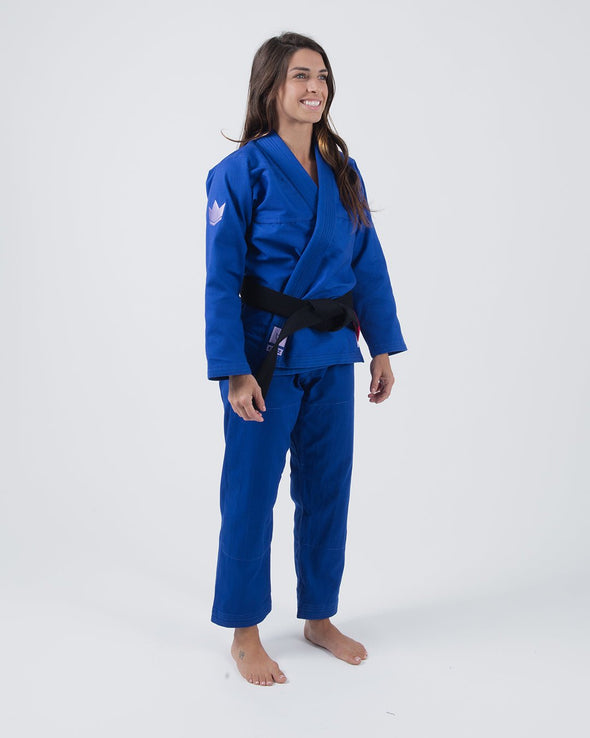 The ONE Womens Jiu Jitsu Gi - Blue/Lavender - FREE White Belt