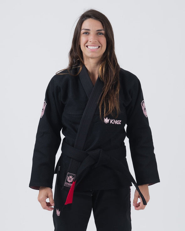 Balistico 3.0 Women's Jiu Jitsu Gi - RosÃ¨ Edition - Black