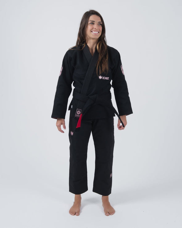 Balistico 3.0 Women's Jiu Jitsu Gi - RosÃ¨ Edition - Black