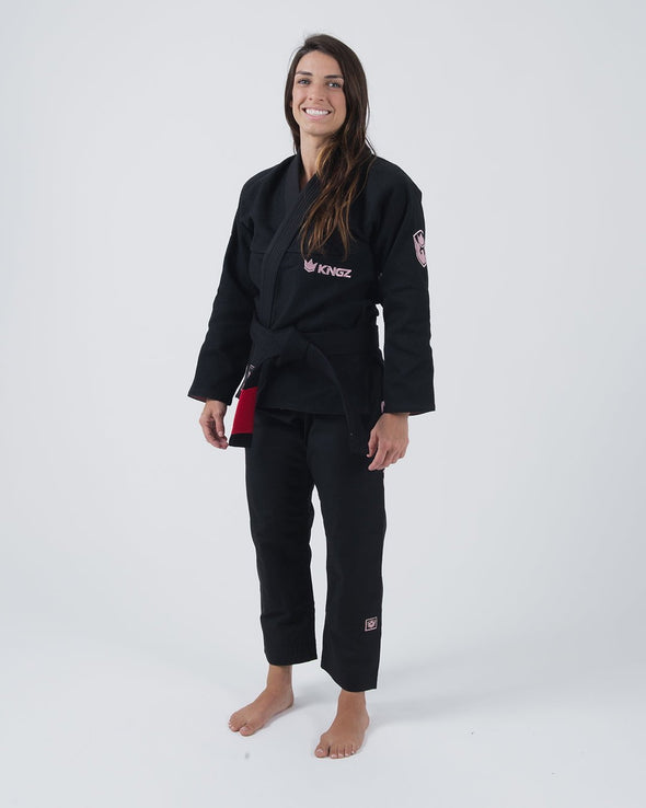 Balistico 3.0 Women's Jiu Jitsu Gi - RosÃ¨ Edition - Black