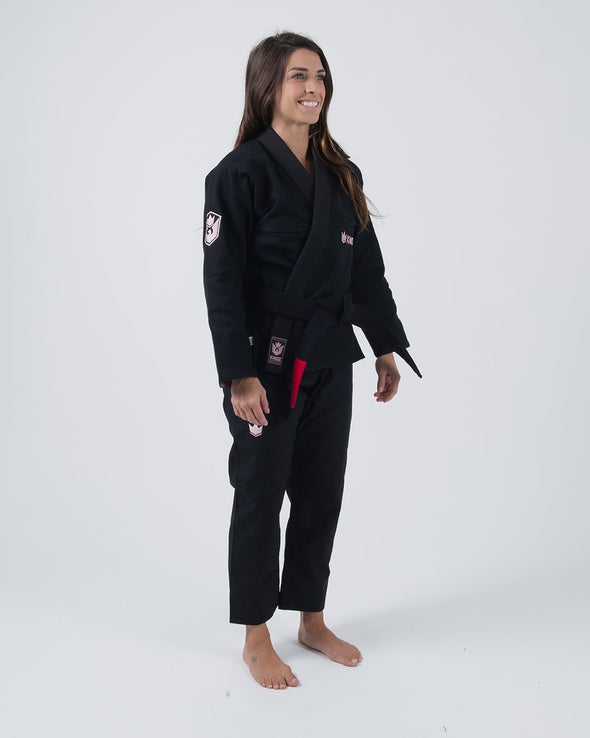 Balistico 3.0 Women's Jiu Jitsu Gi - RosÃ¨ Edition - Black