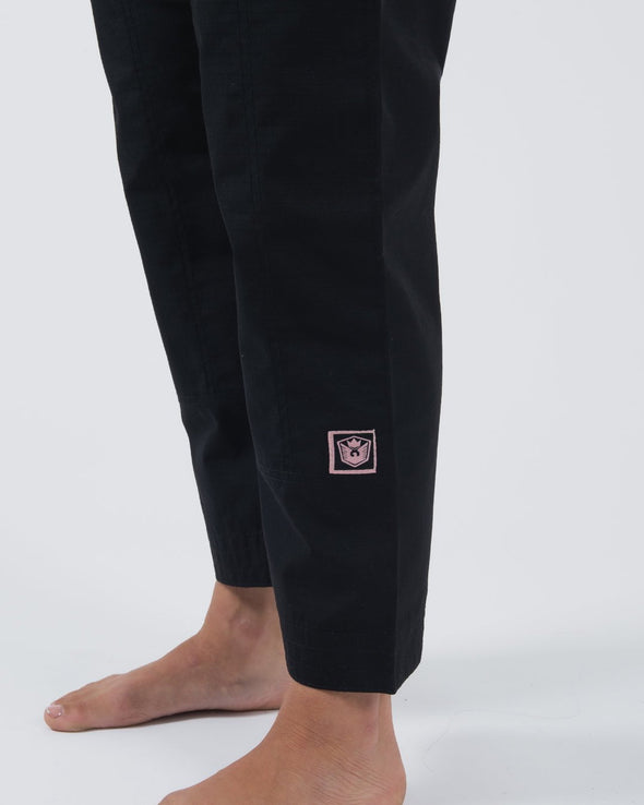 Balistico 3.0 Women's Jiu Jitsu Gi - RosÃ¨ Edition - Black