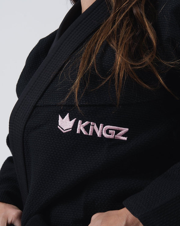 Balistico 3.0 Women's Jiu Jitsu Gi - RosÃ¨ Edition - Black