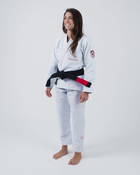 Gi Jiu Jitsu Balistico 3.0 pour femmes - Édition Rose - Blanc