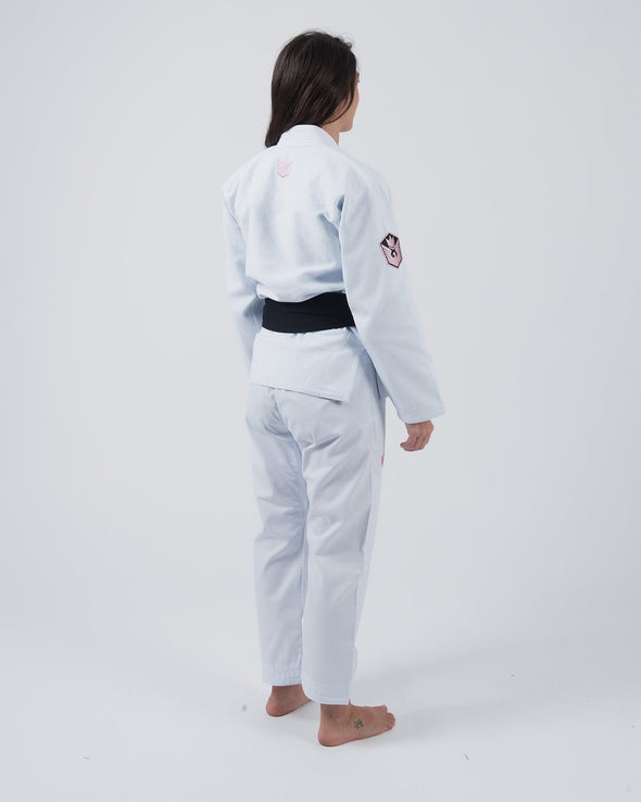 Balistico 3.0 Women's Jiu Jitsu Gi - RosÃ¨ Edition - White
