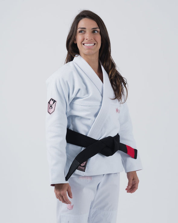 Balistico 3.0 Women's Jiu Jitsu Gi - Rose Edition - White