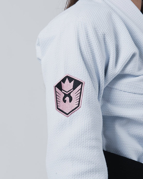 Gi Jiu Jitsu Balistico 3.0 pour femmes - Édition Rose - Blanc