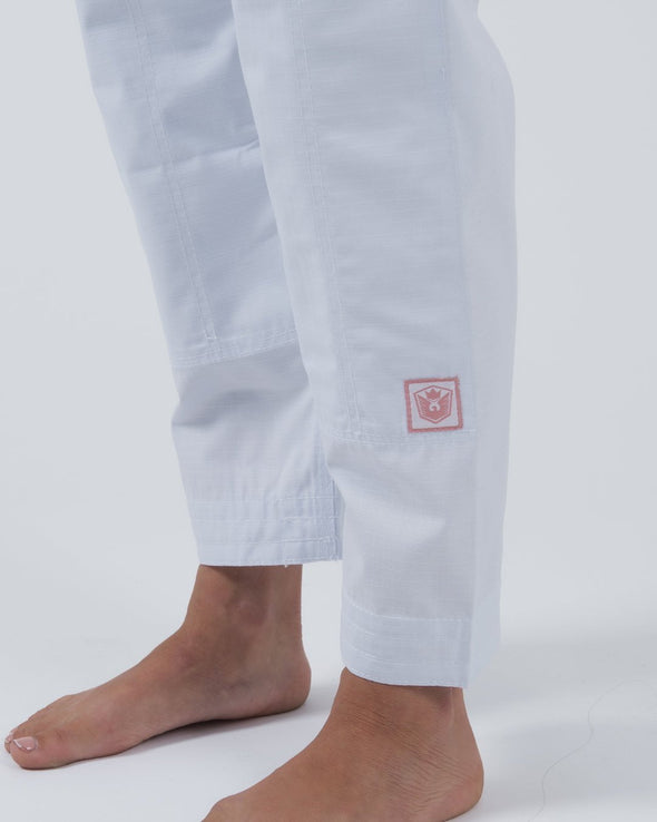 Balistico 3.0 Women's Jiu Jitsu Gi - RosÃ¨ Edition - White