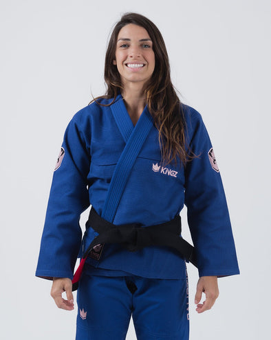 Balistico 3.0 Women's Jiu Jitsu Gi - RosÃ¨ Edition - Blue