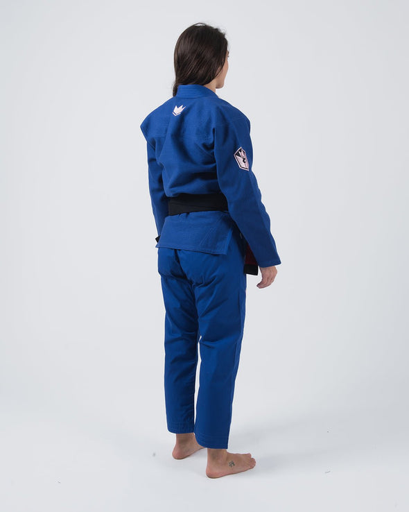 Gi Jiu Jitsu Balistico 3.0 pour femmes - Édition Rose - Bleu