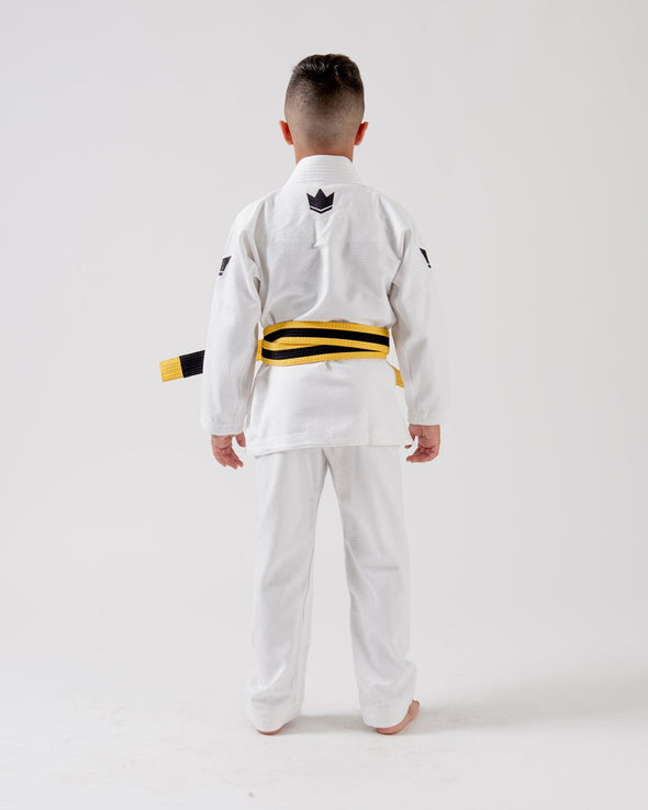 The ONE Kids Jiu Jitsu Gi - Blanc - Ceinture blanche GRATUITE