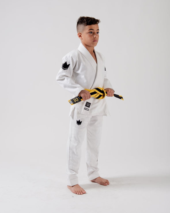 The ONE Kids Jiu Jitsu Gi - Blanc - Ceinture blanche GRATUITE