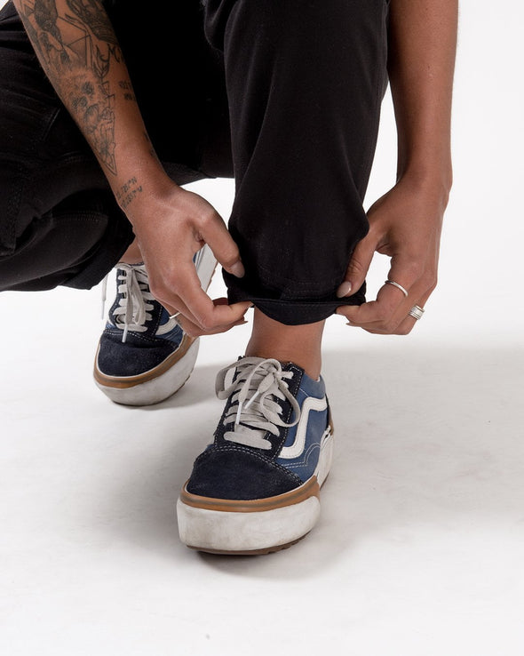 Casual Cotton Gi Pant - Black