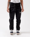 Casual Cotton Gi Pant - Black