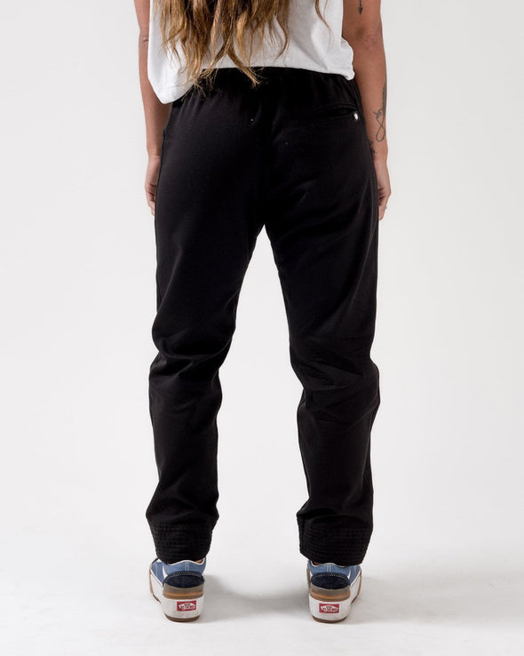 Casual Cotton Gi Pant - Black