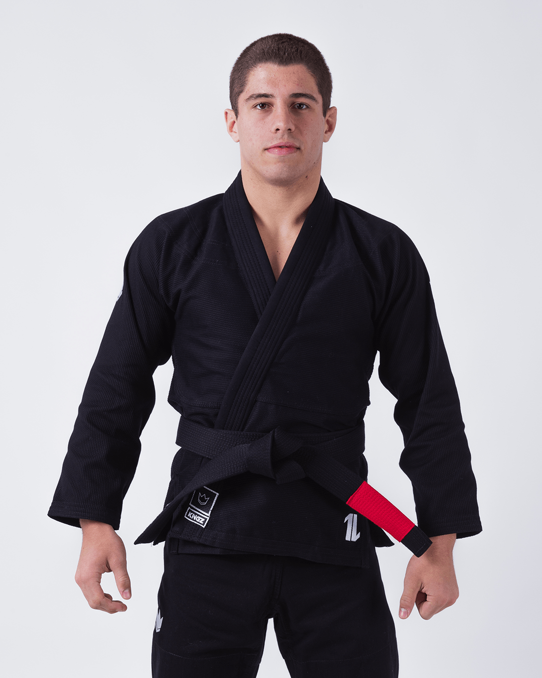 The ONE Jiu Jitsu - Black - White Belt KingzKimonos.com