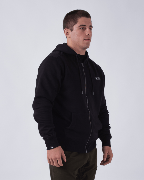 Ripple Zip Up Hoodie