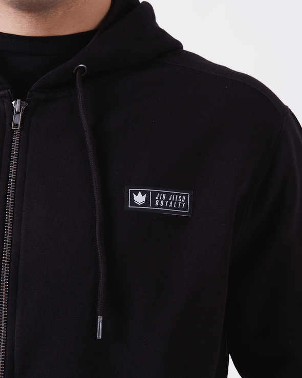 Ripple Zip Up Hoodie