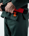 Limited Edition - The ONE Jiu Jitsu Gi - Forest Green - FREE White Belt