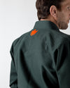 The ONE Jiu Jitsu Gi - Forest Green - FREE White Belt