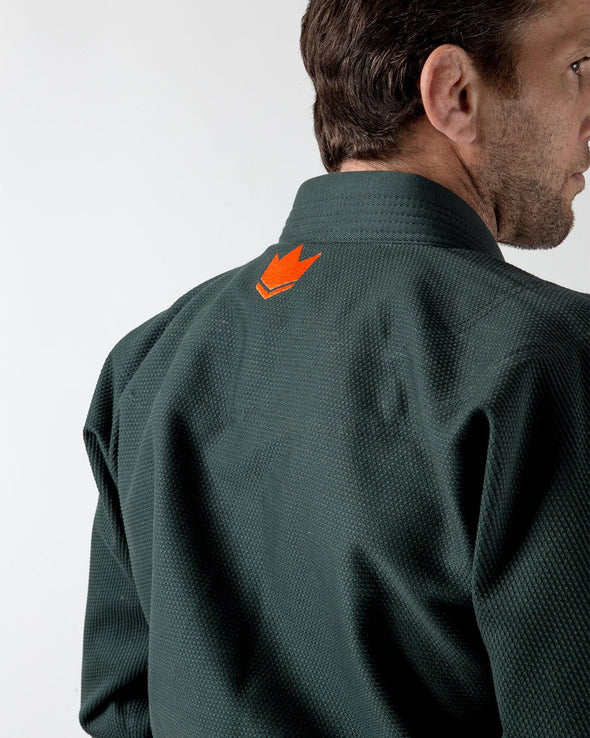 The ONE Jiu Jitsu Gi - Forest Green - FREE White Belt