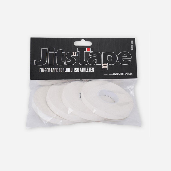 JitsTape Finger Tape - 4 Rolls 1/3" x 15 yards - WHITE - Fighters Market