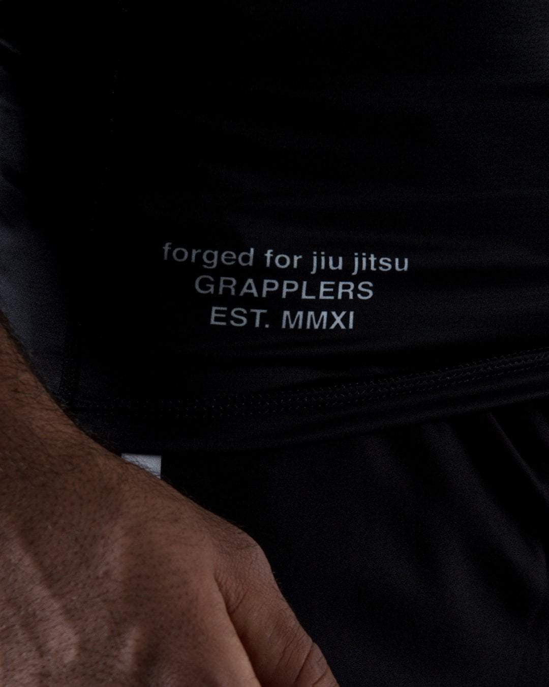 Kingz Relentless S/S BJJ Rash Guard Noir