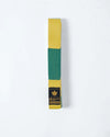 Ceintures JJB Gold Label V2 - Jaune/Vert